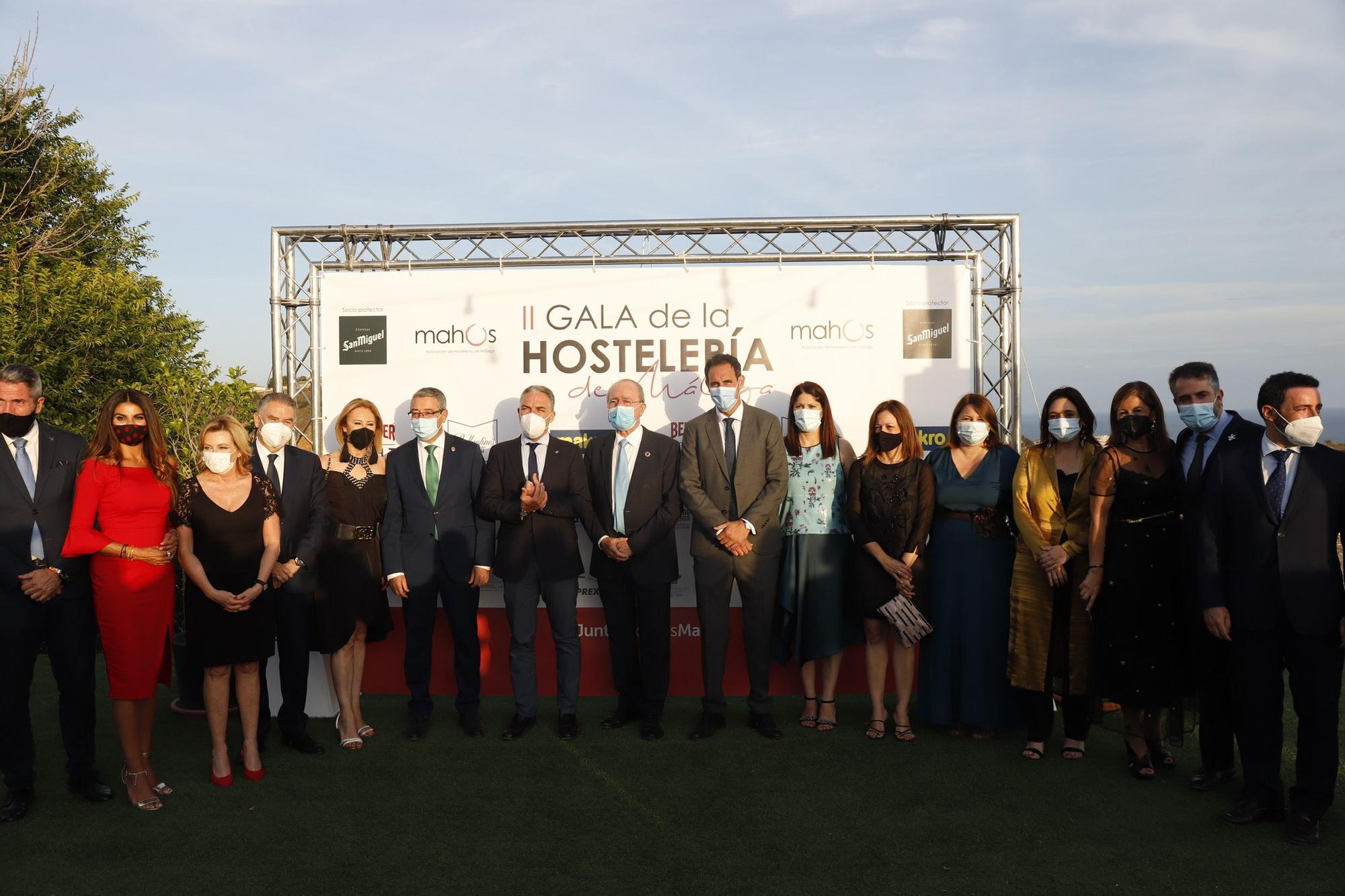 Imágenes de la II gala de la hostelería malagueña