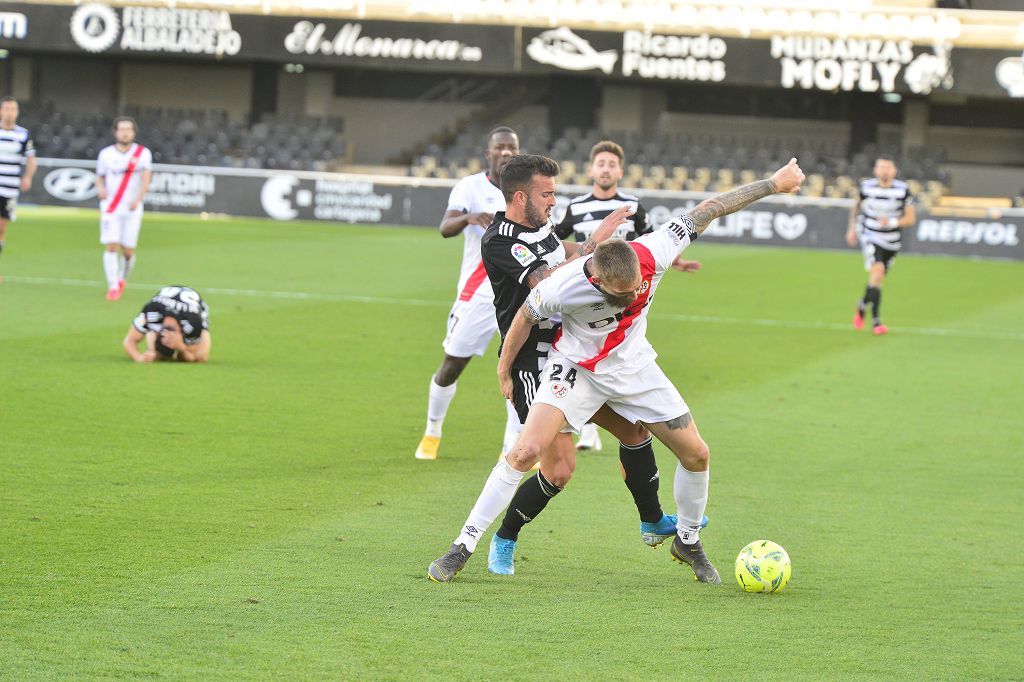 El Cartagena planta cara al Rayo Vallecano