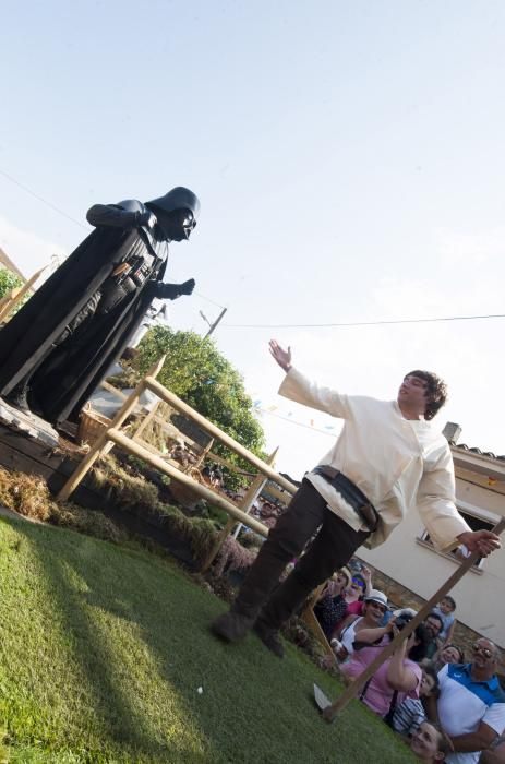 Desfile de carrozas en Valdesoto