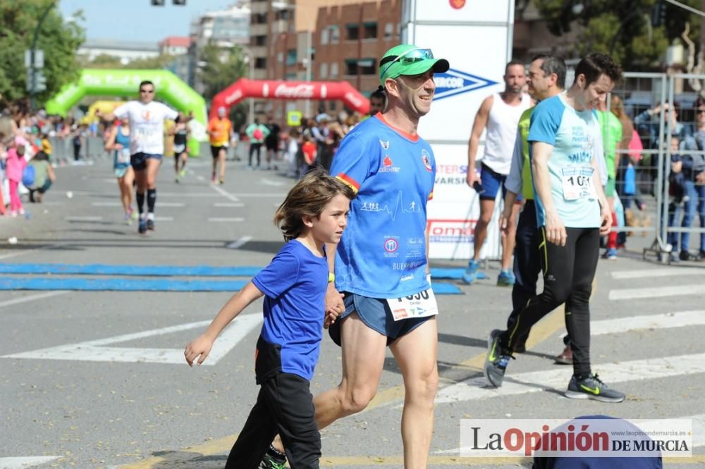 Media Maratón de Murcia: llegada (2ª parte)