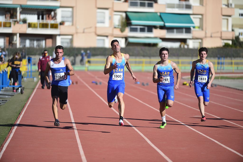 Atletismo nacional Máster sábado en la pista de Atletismo de Cartagena