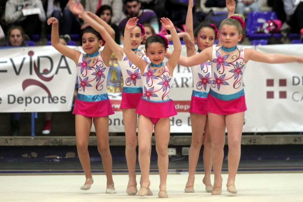 Campeonato de gimnasia rítmica en Cartagena