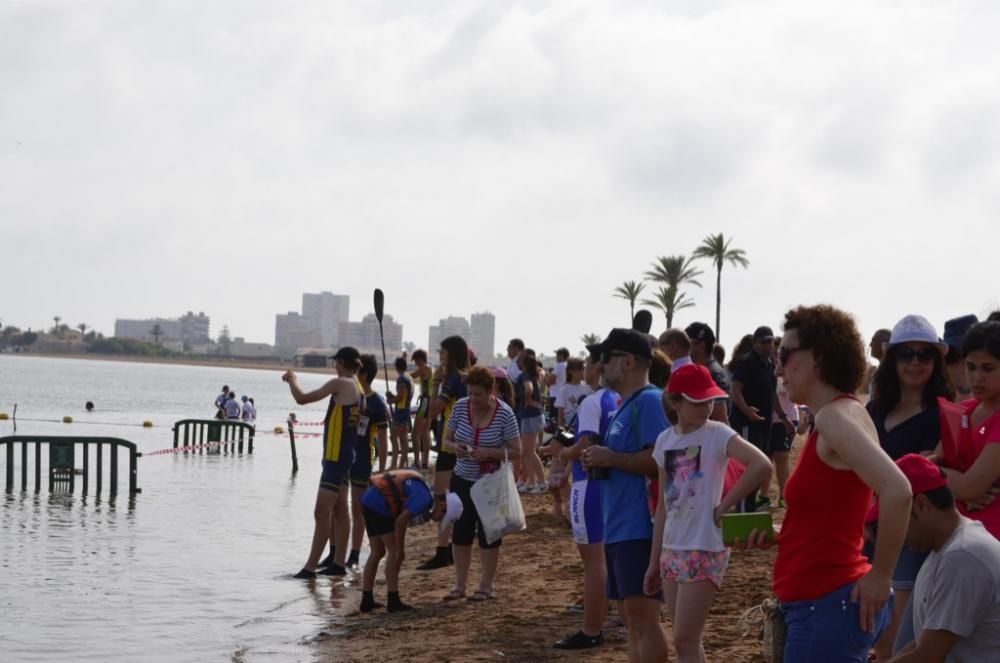 Liga Autonómica de Piragüismo en Playa Paraíso