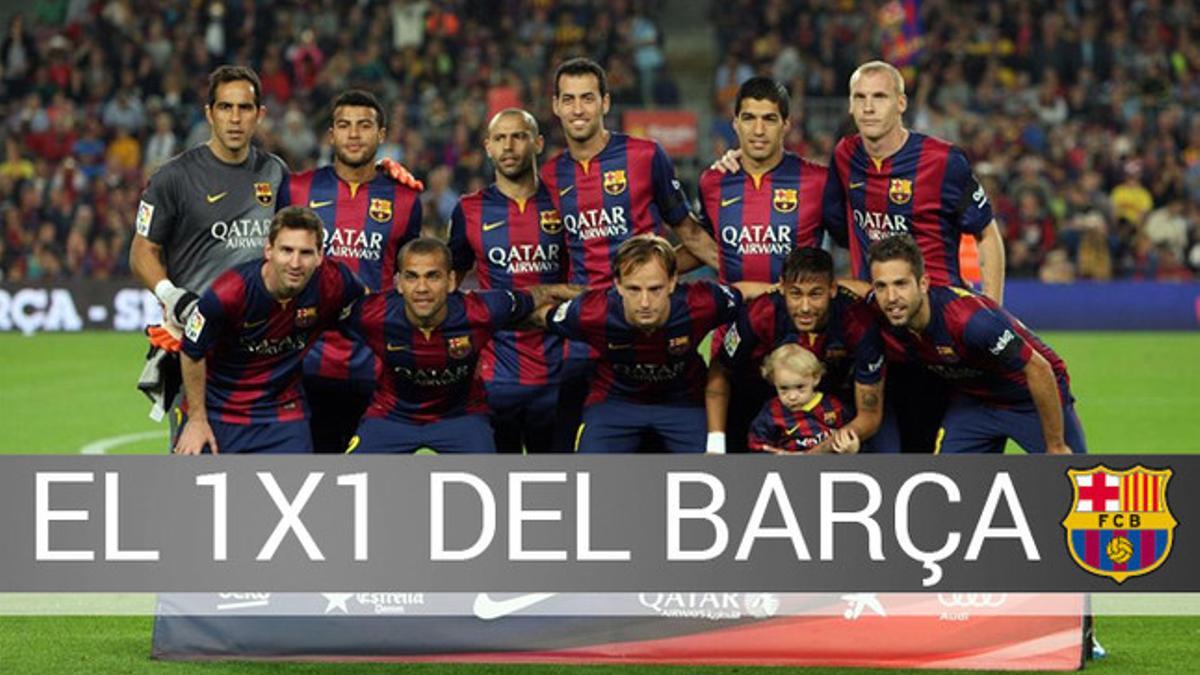 El 1x1 del Barça-Celta