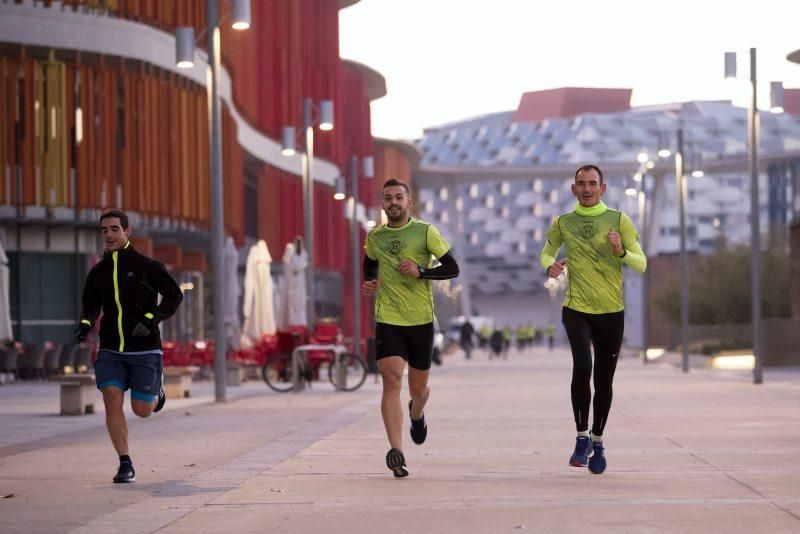 Los componentes de Run&Fun preparan la maratón de Valencia