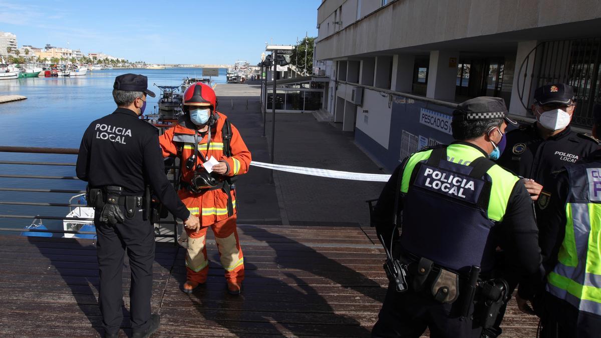 Dos heridos por una fuga de amoniaco en el Puerto de Gandia