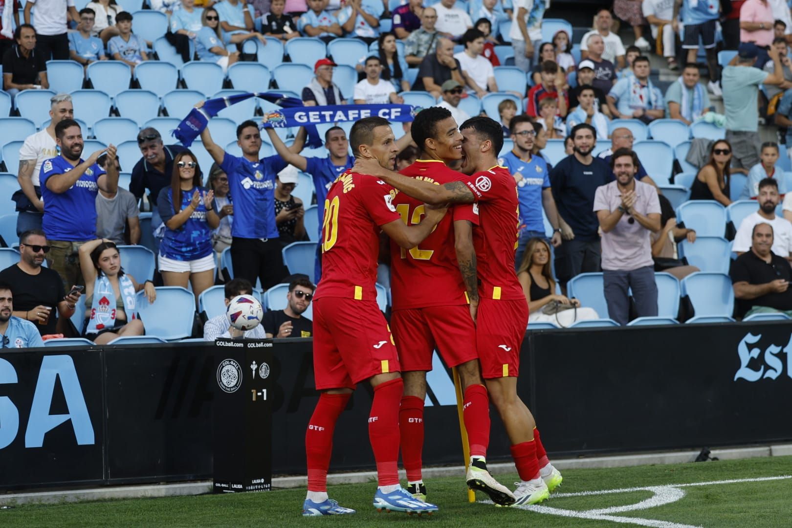 Las mejores imágenes del Celta-Getafe en Balaídos