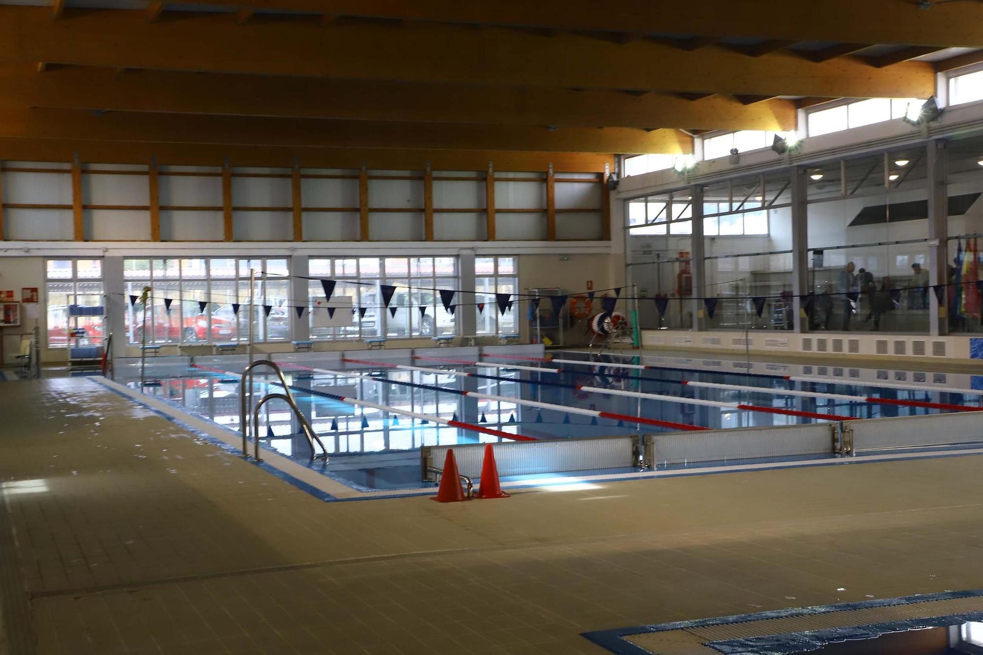 La piscina cubierta del Parque Figueroa abre sus puertas, en imágenes