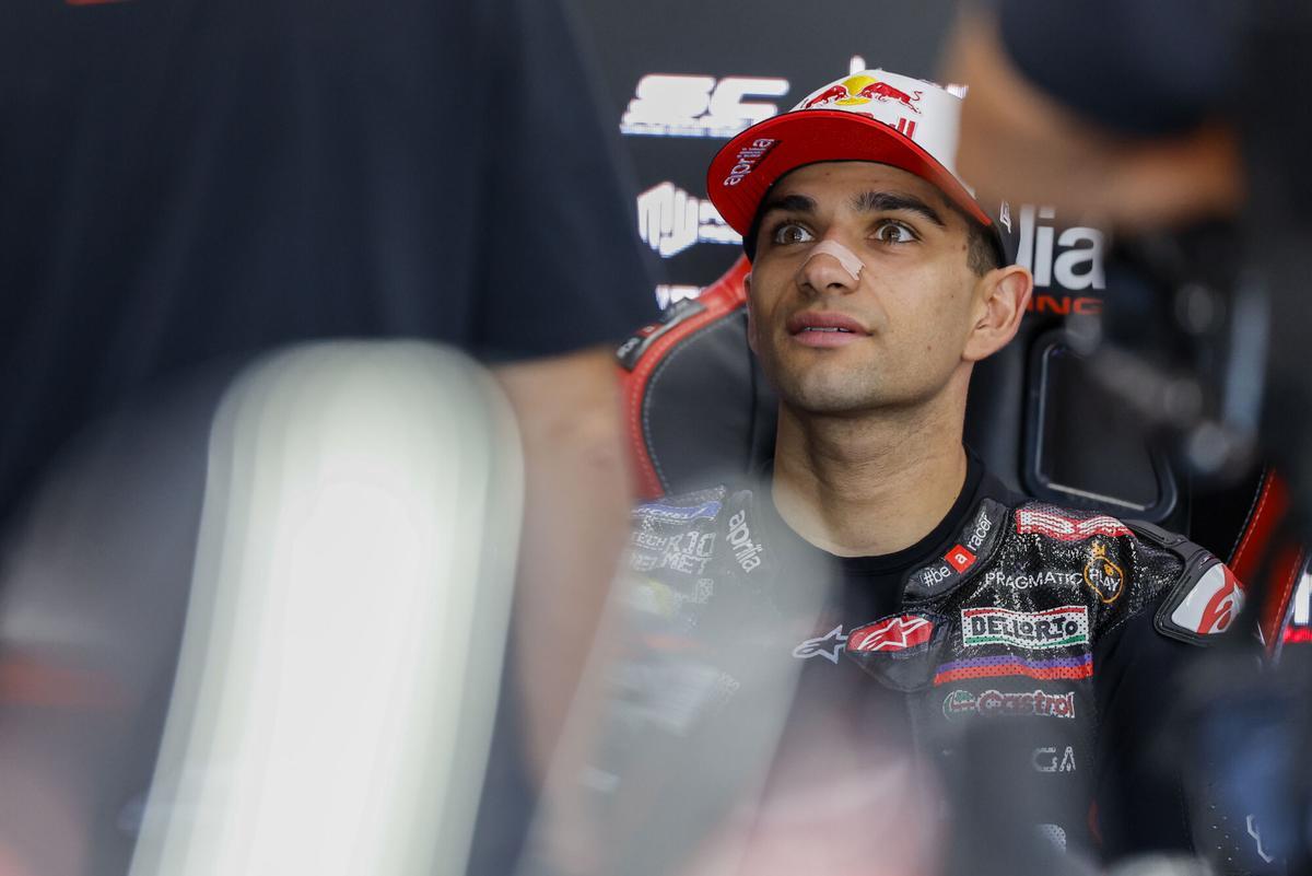 Jorge Martín, piloto de Aprilia