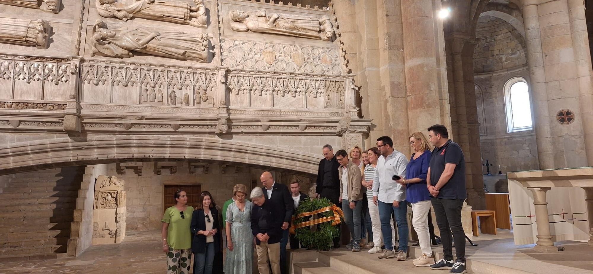 Las imágenes del homenaje  a Jaume I en Vila-real