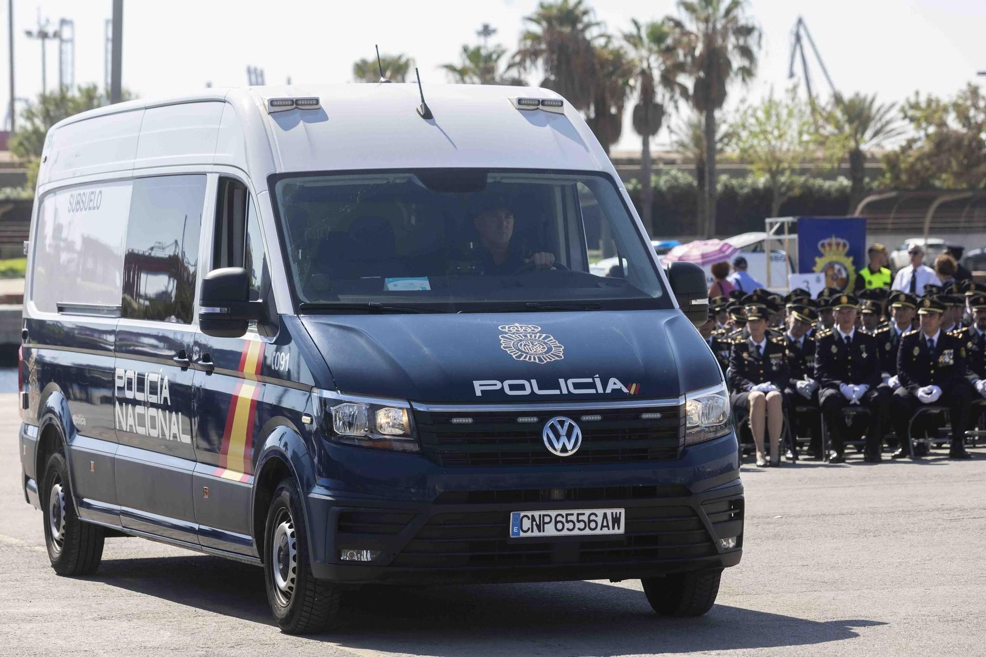 Actos de la festividad de la Policía Nacional