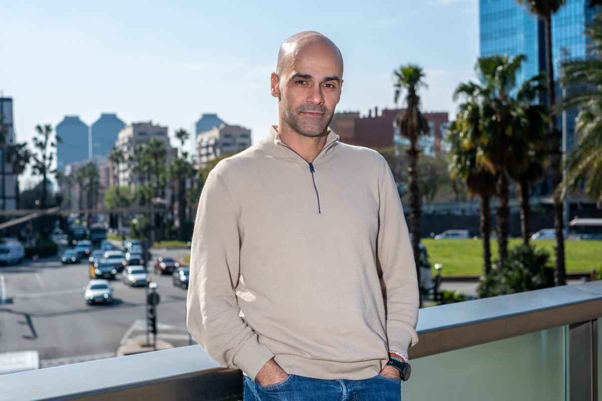 Retrato del CEO BUSUP en una calle de Barcelona