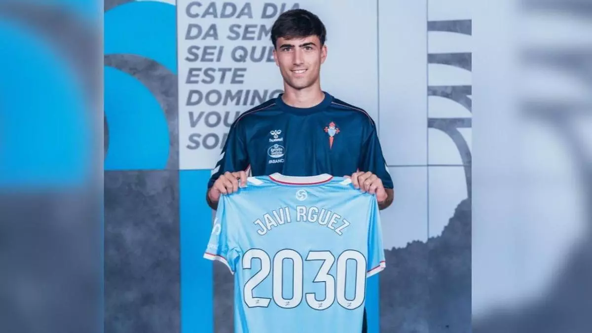 El Celta blinda a Javi Rodríguez hasta 2030