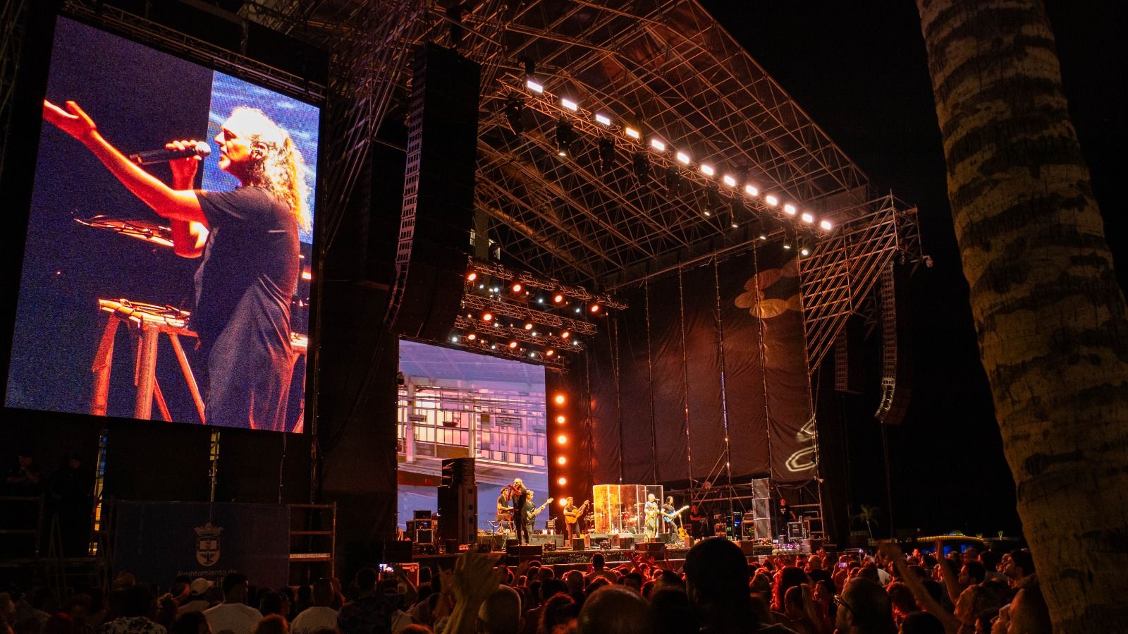 Concierto de Camela en las Fiestas de San Ginés 2024 en Arrecife