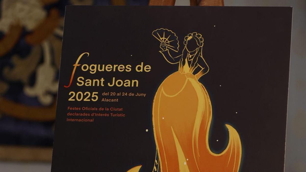 Este es el cartel de las Hogueras 2025.