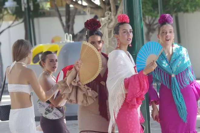Imágenes de este martes en el Real de la Feria de Málaga