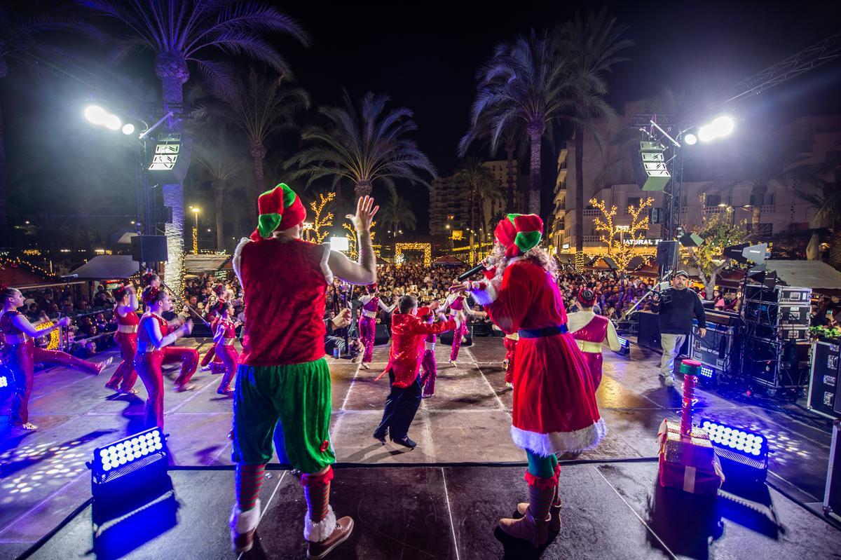 Actuaciones musicales en la Navidad de Sant Antoni.