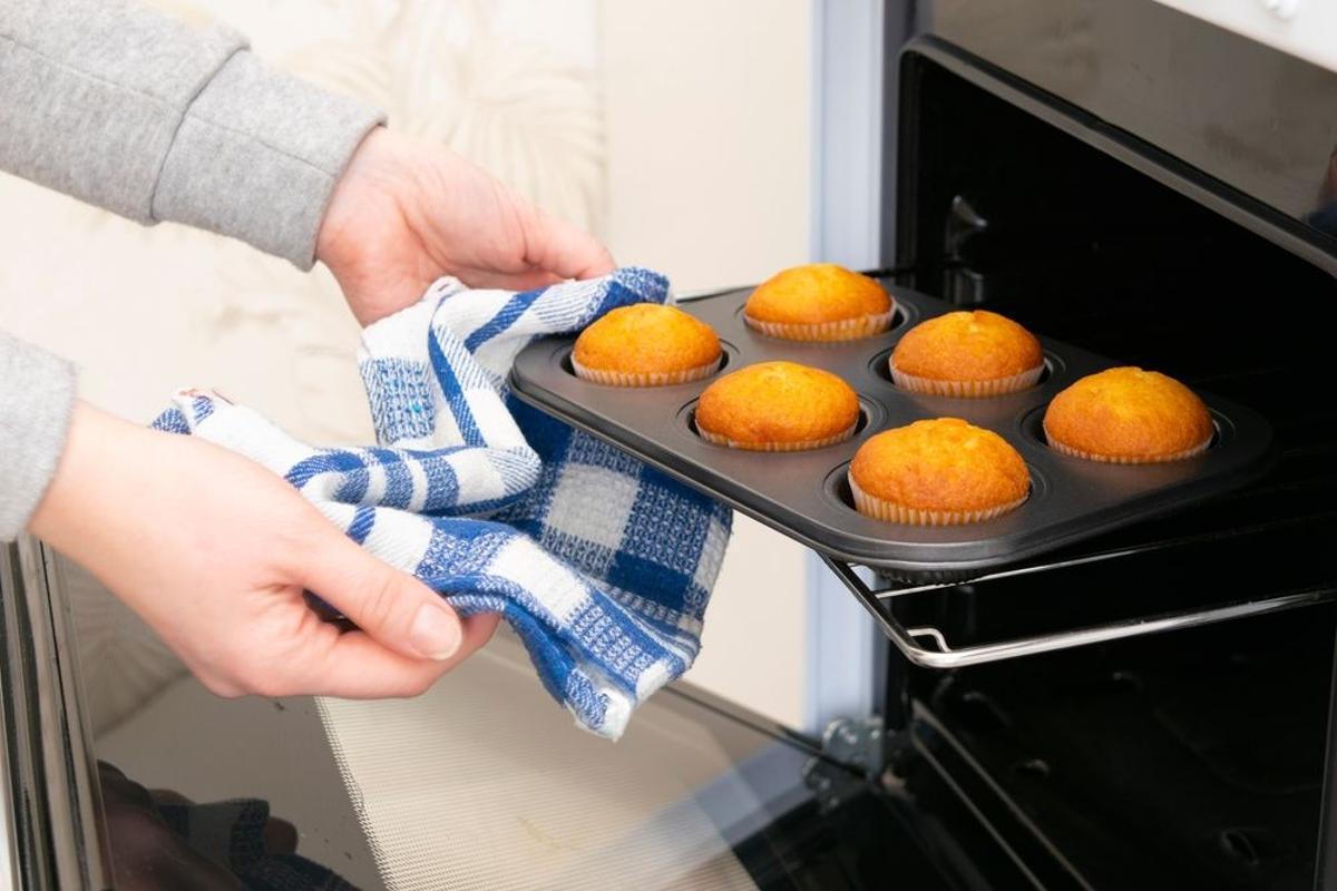 'Cupcakes' recién salidos del horno.