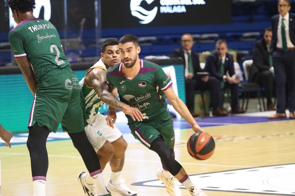 Partido de la Liga Endesa entre el Unicaja y el Real Betis