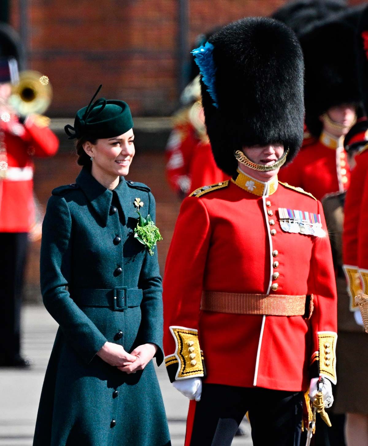 Kate Middleton, fiel al verde y a su 'uniforme' de las grandes ocasiones  para celebrar San Patricio - Woman