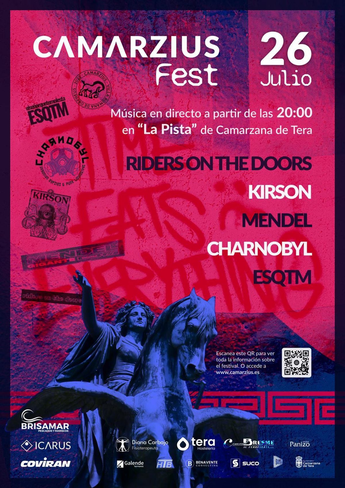 Cartel del Festival de Camarzana.