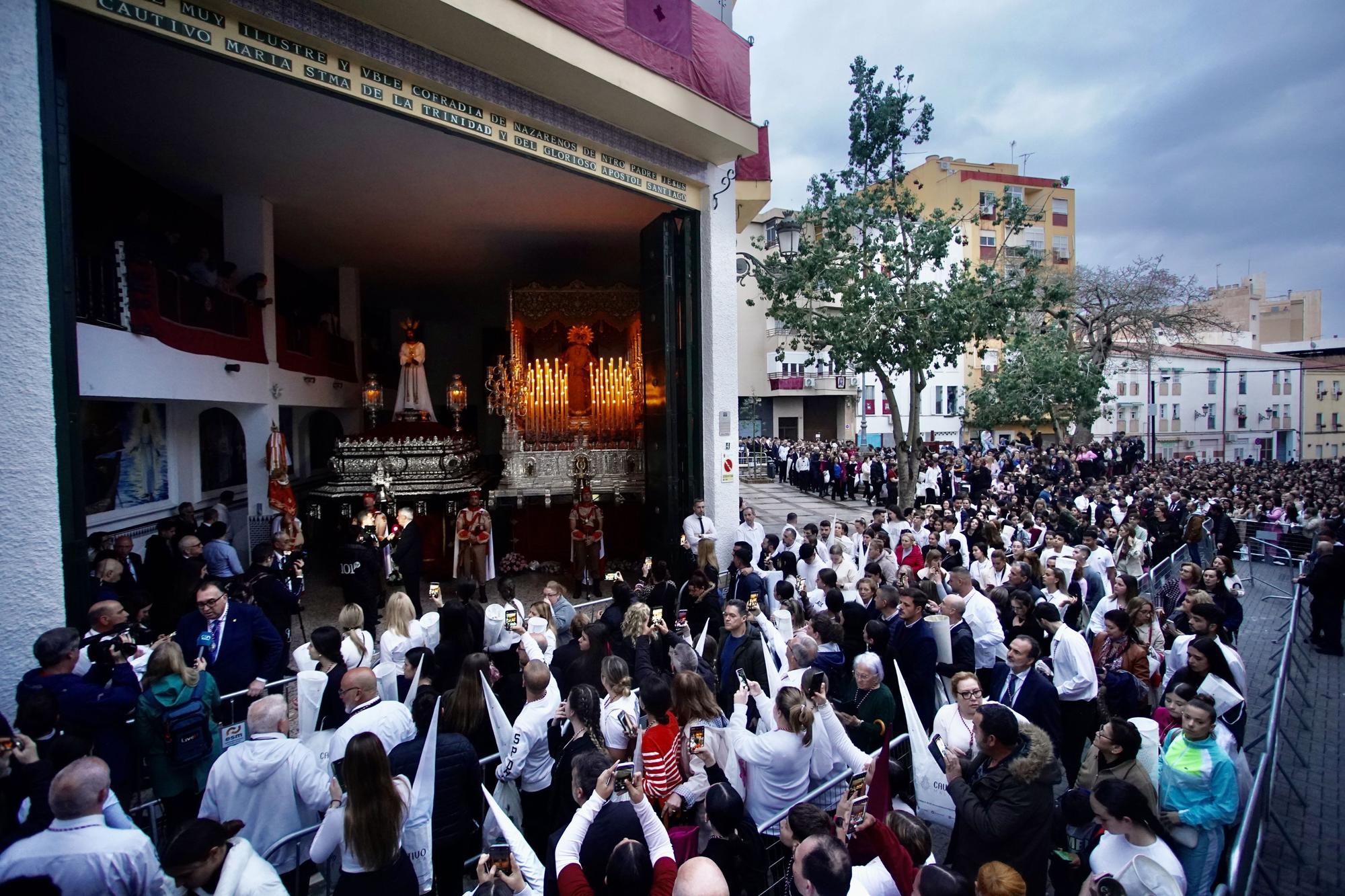 Jesús Cautivo y María Santísima de la Trinidad Coronada ha suspendido su salida procesional este Lunes Santo
