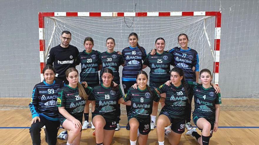 La base del balonmano arranca la Liga Gallega