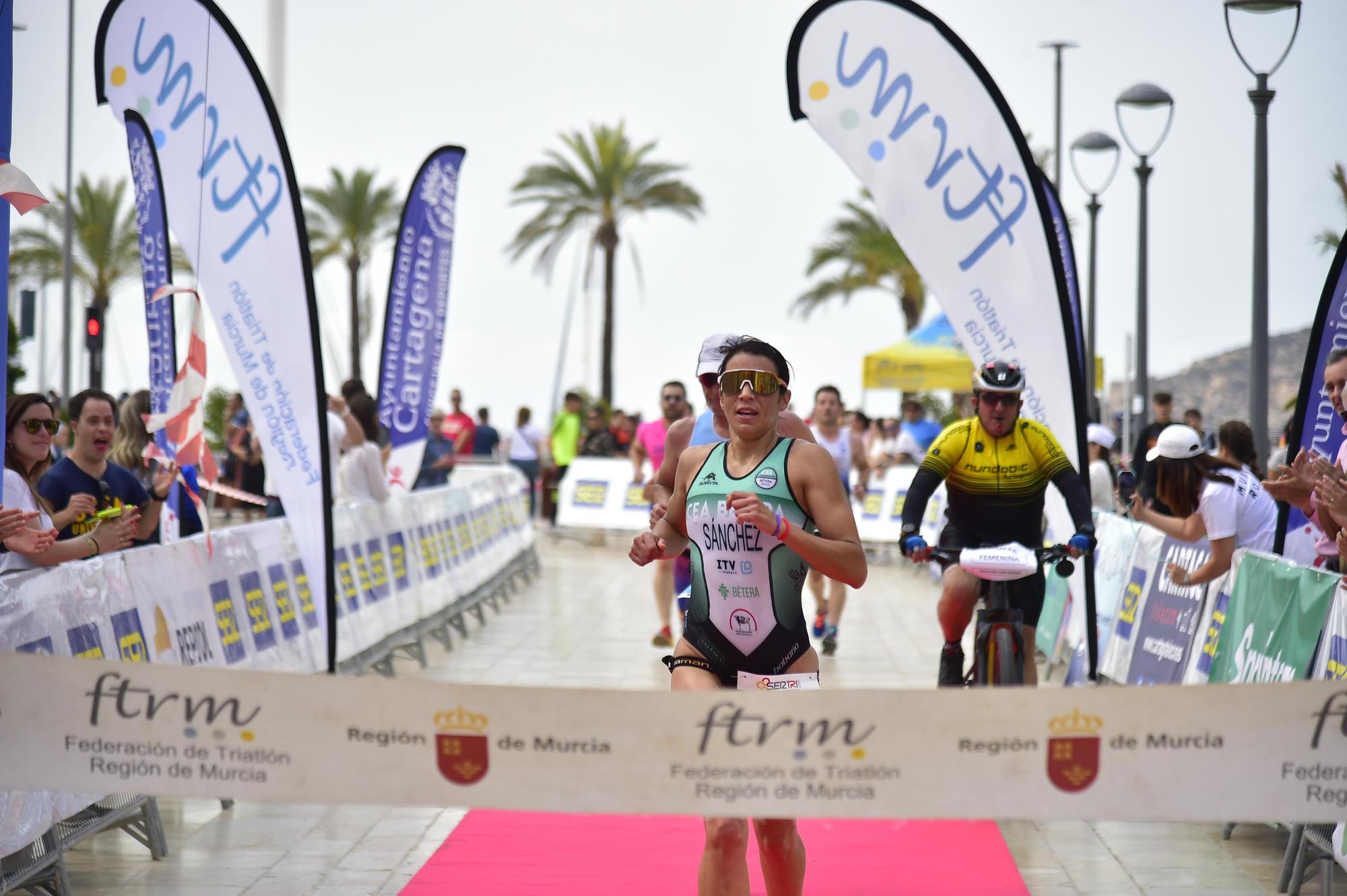 Las mejores fotos del Triatlón Ciudad de Cartagena 2023.