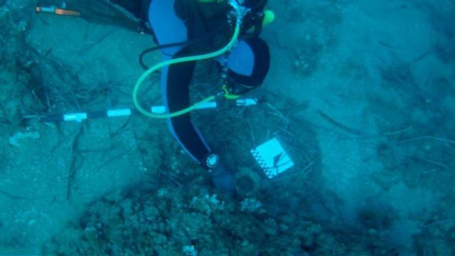 Xàbia crea en el Portitxol el primer museo sumergido de anclas antiguas de España