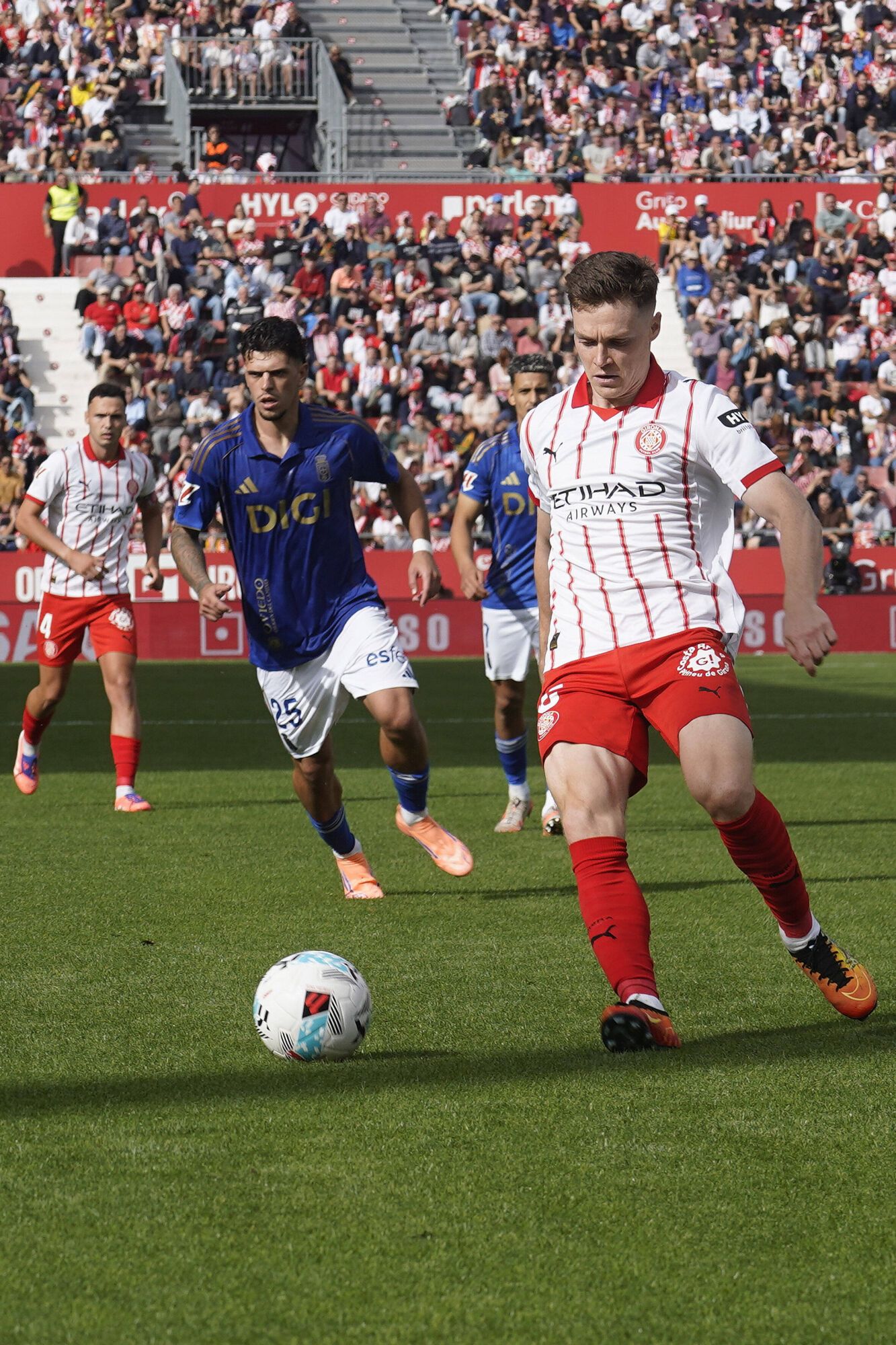 Les imatges del Girona - Reial Oviedo