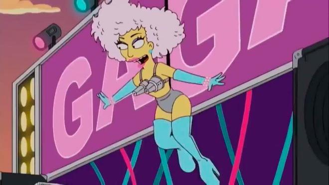 Lady Gaga actúa en 'Los Simpson'