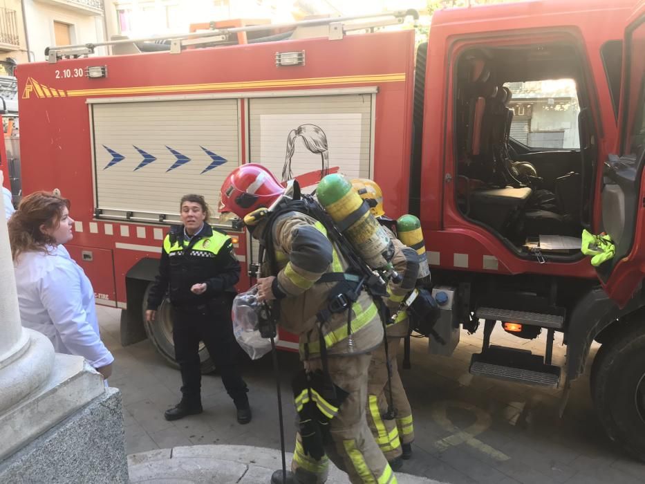 Una dona mor en un incendi a FIgueres