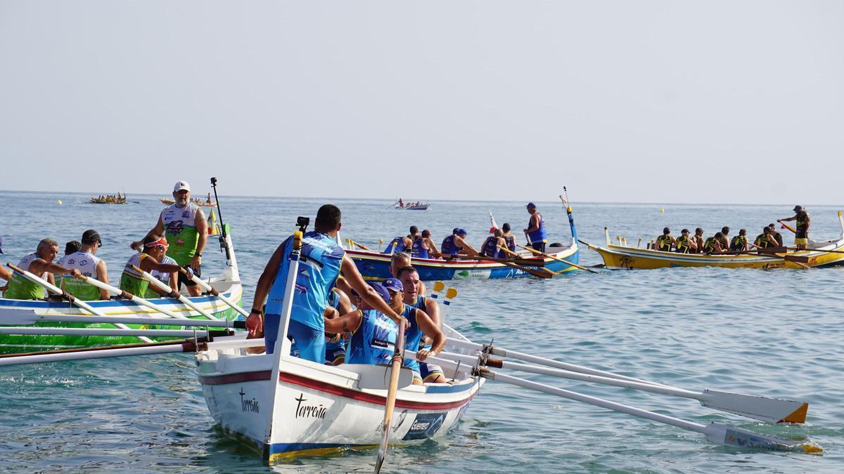 La XIV edición de la Liga Provincial de las barcas de jábega.