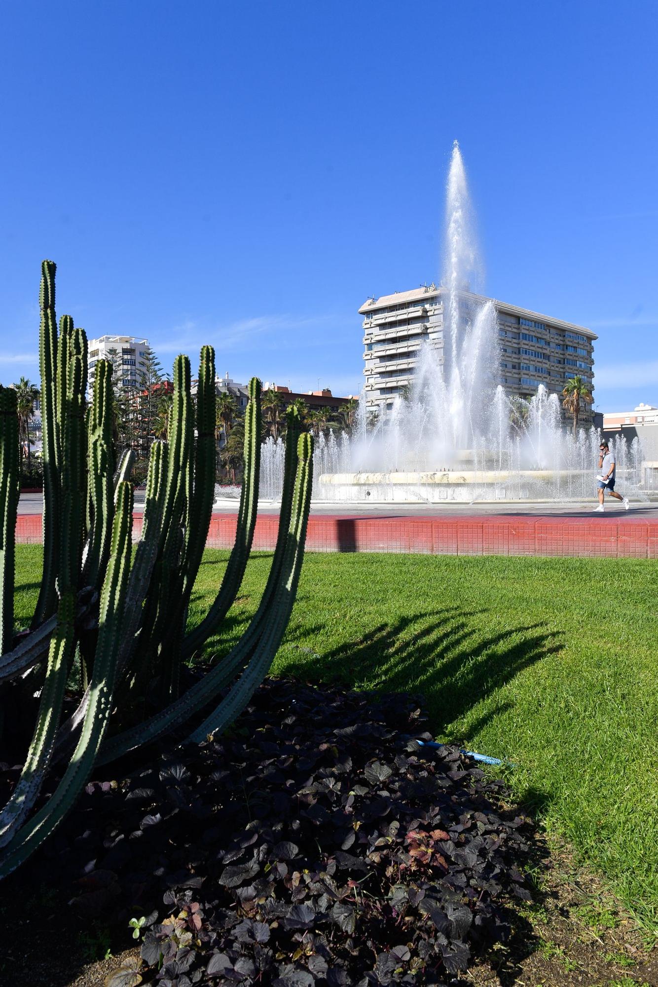 La Fuente Luminosa vuelve a funcionar