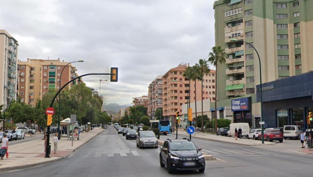 Tráfico en la avenida Velázquez