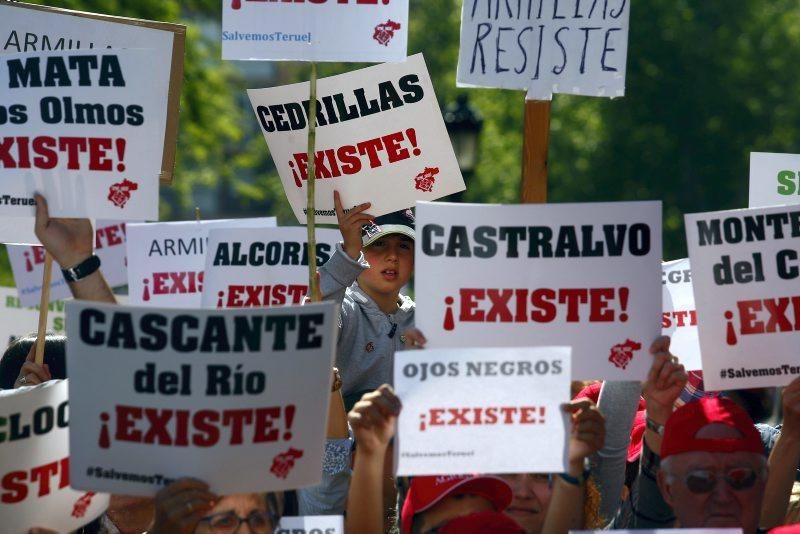 Manifestación: 'Salvemos Teruel'