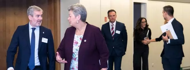 Clavijo consigue incluir la ruta atlántica en la agenda europea para frenar la migración irregular