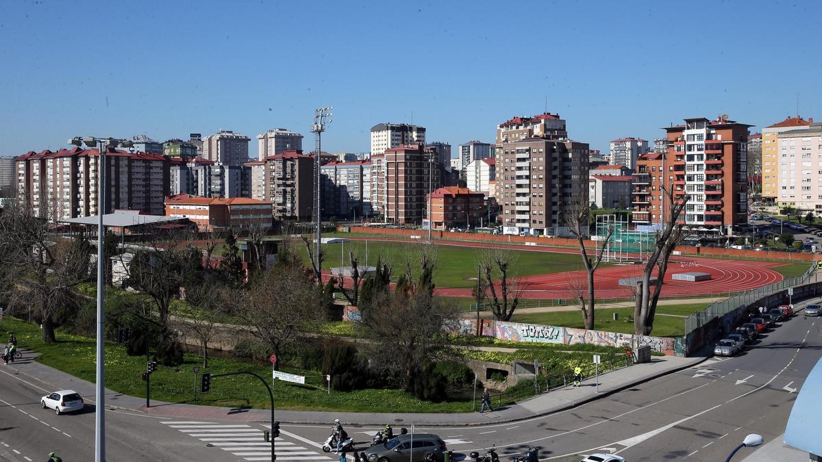 Pistas municipales de atletismo de Balaídos.