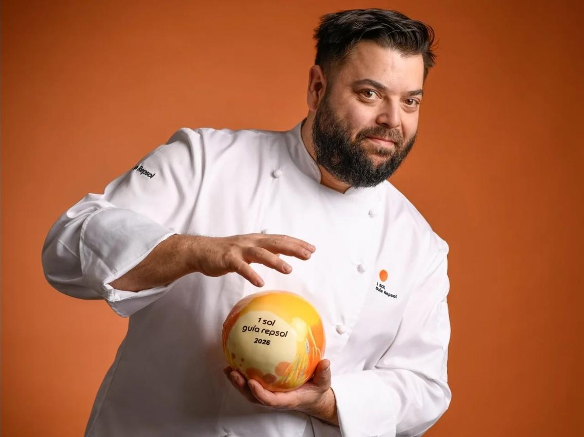 Alberte Gutiérrez, de Vigo, con su Sol Repsol