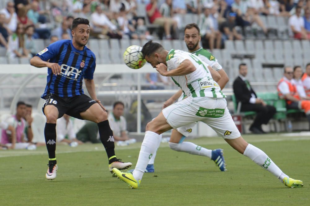 1R PARTIT PLAY-OFF - CÒRDOVA 2 - GIRONA 1 - Montilivi clama remuntada - El Girona enceta el seu tercer «play-off» per pujar a Primera amb una ajustada derrota a Còrdova que deixa l’eliminatòria oberta per a la tornada