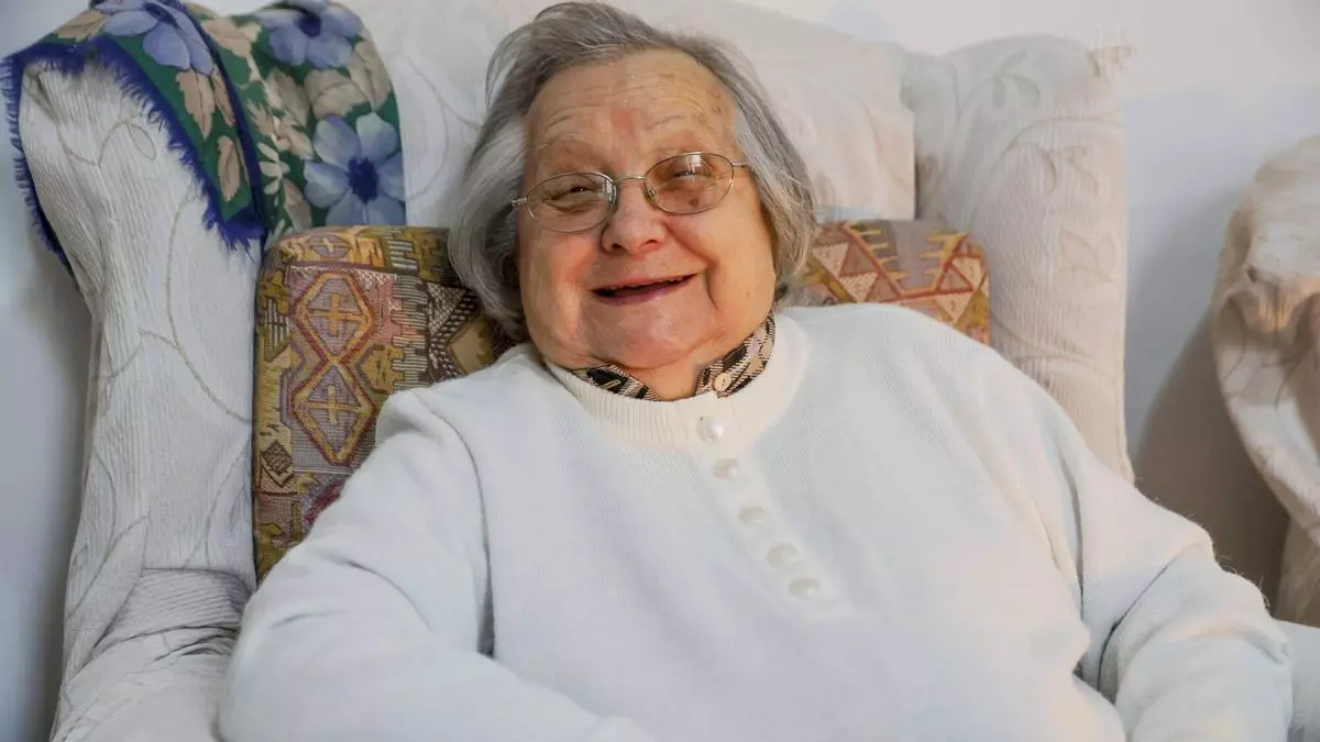 VÍDEO | Francisca Pons, a punto de cumplir 100 años: «Aspiro a ser la más mayor de Mallorca, aún estoy bien»