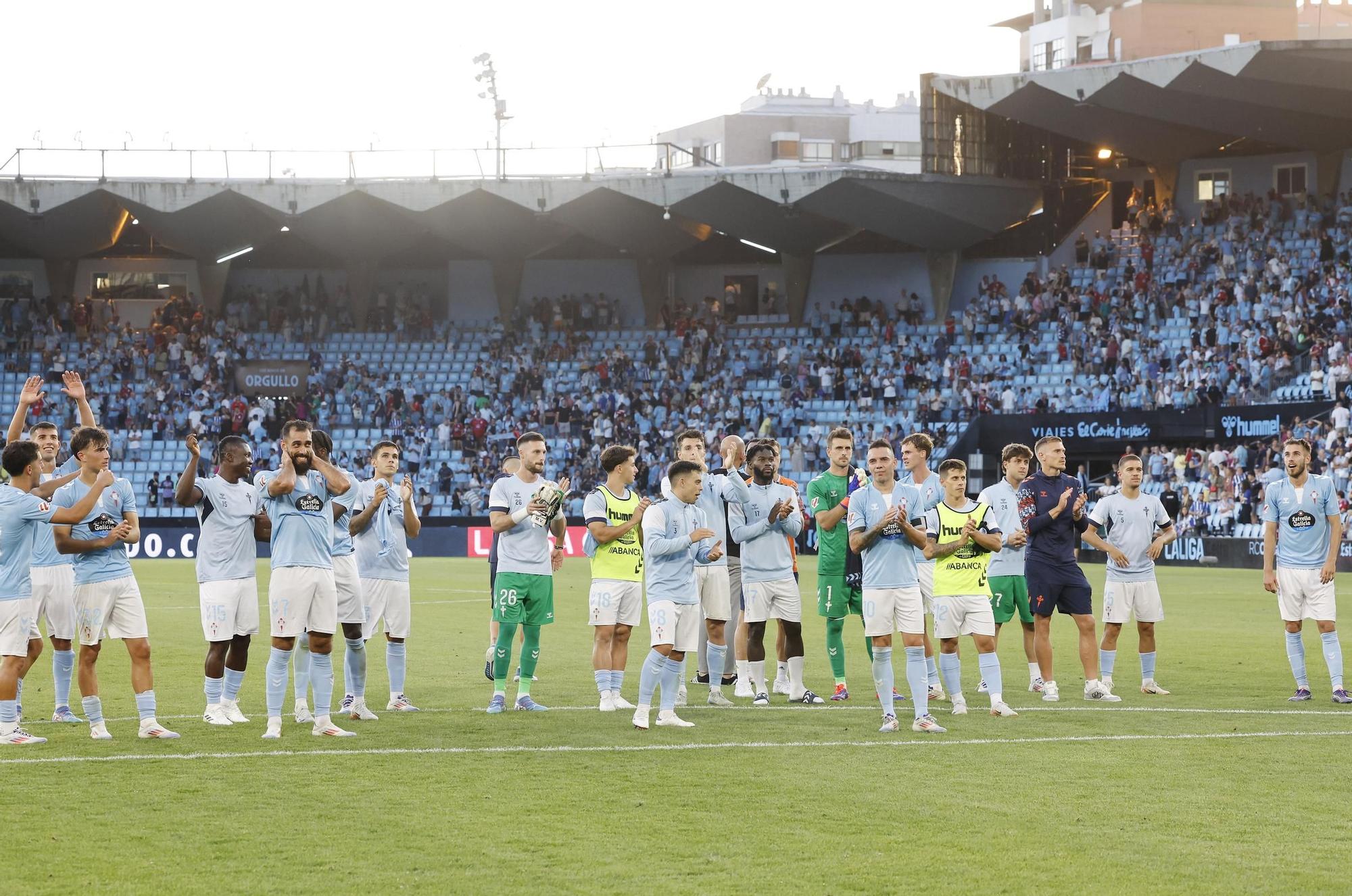 Las mejores fotografías del estreno liguero con victoria del Celta ante el Alavés