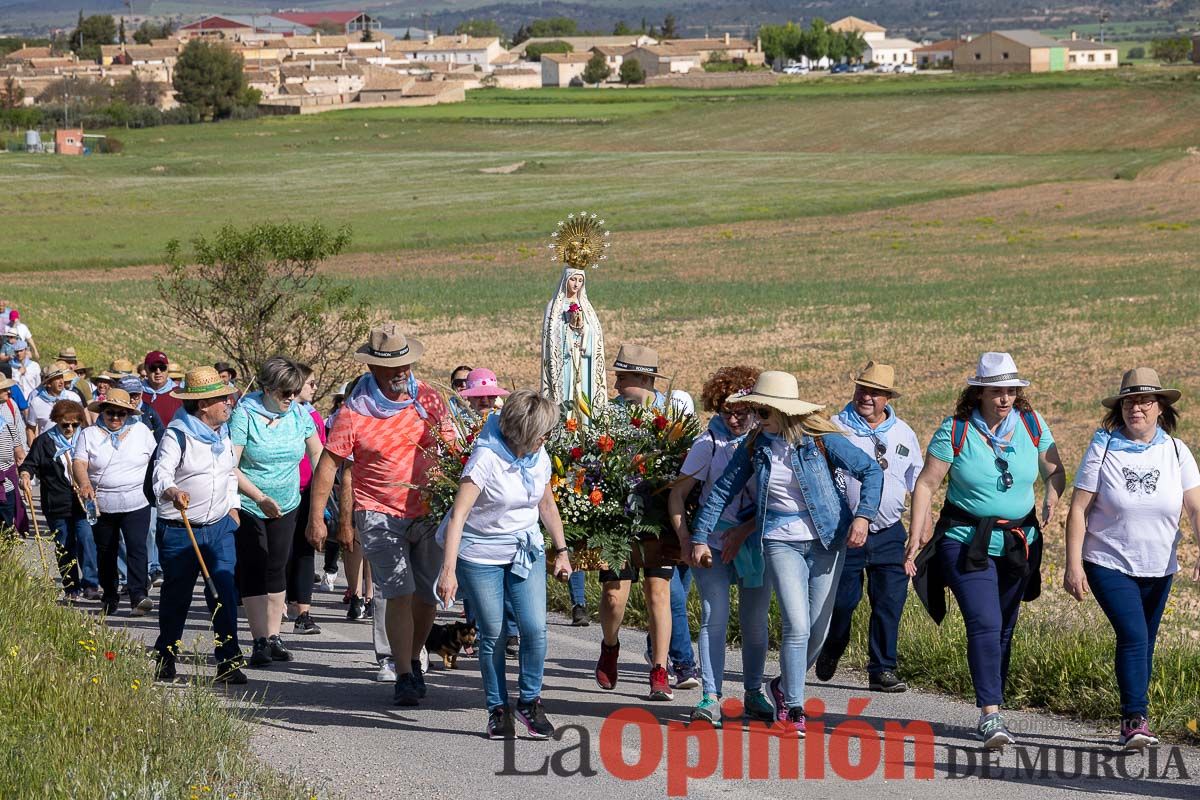 Así ha sido la Romería de los vecinos de Los Royos y El Moralejo a la ermita de los Poyos de Celda en Caravaca