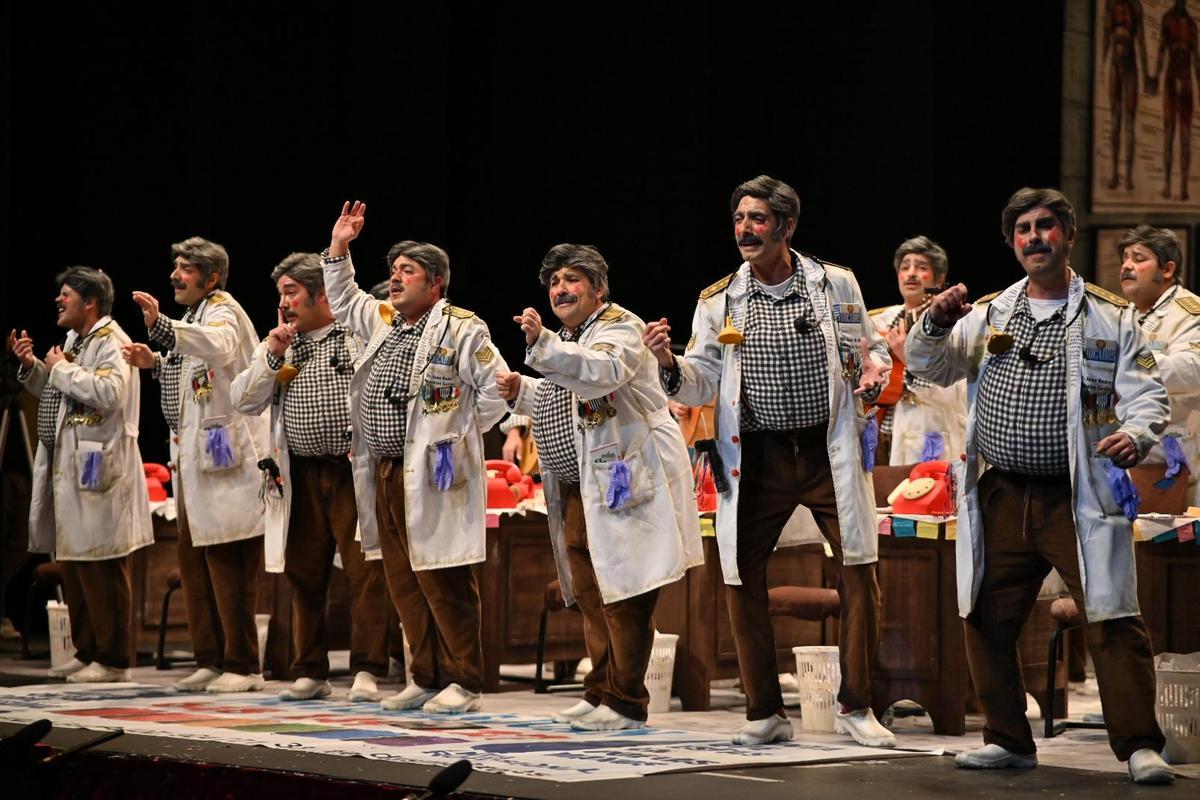 Los Camballotas en la semifinales del Comba 2026.