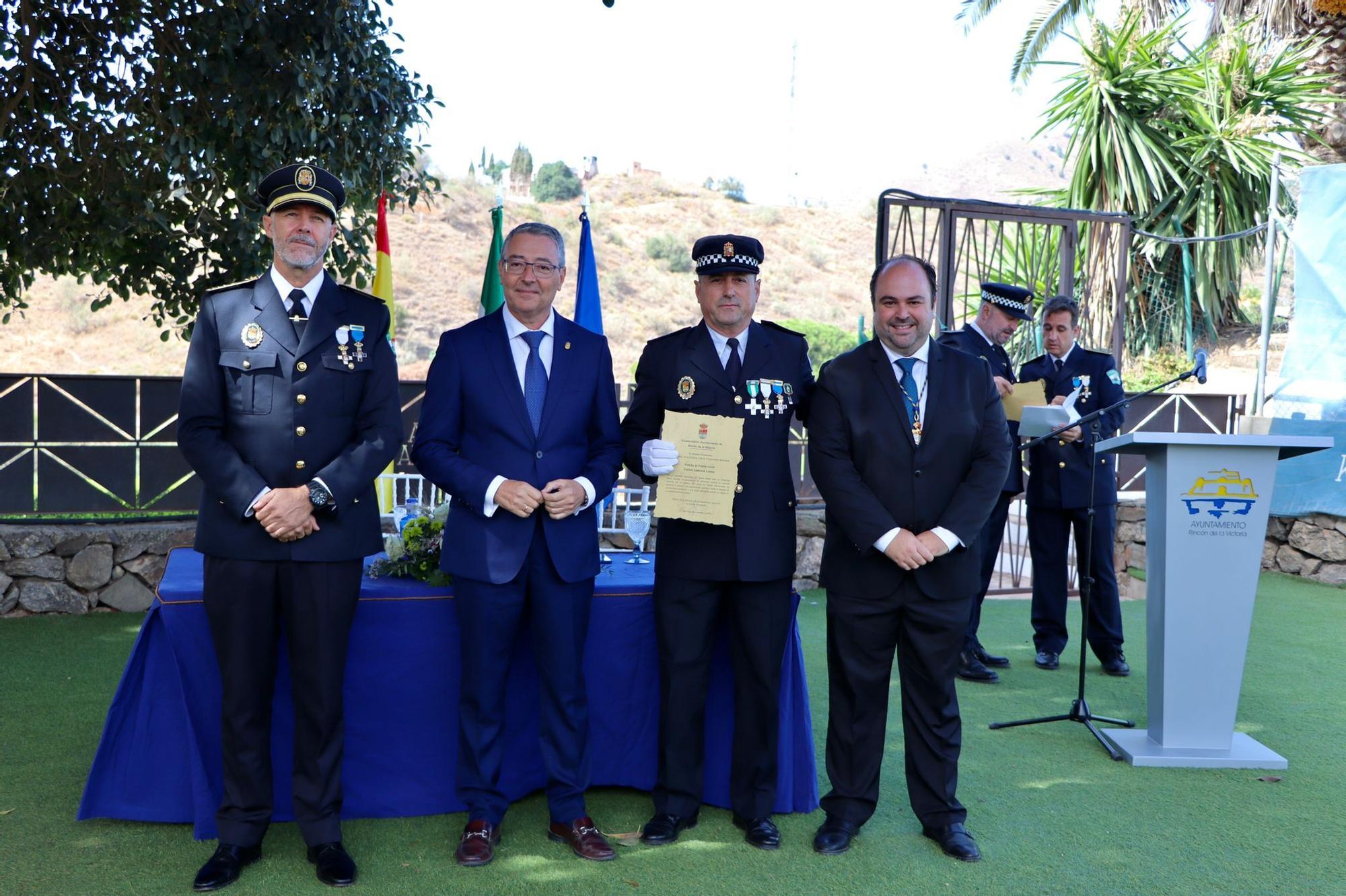 El día de la Policía Local de Rincón de la Victoria, en imágenes