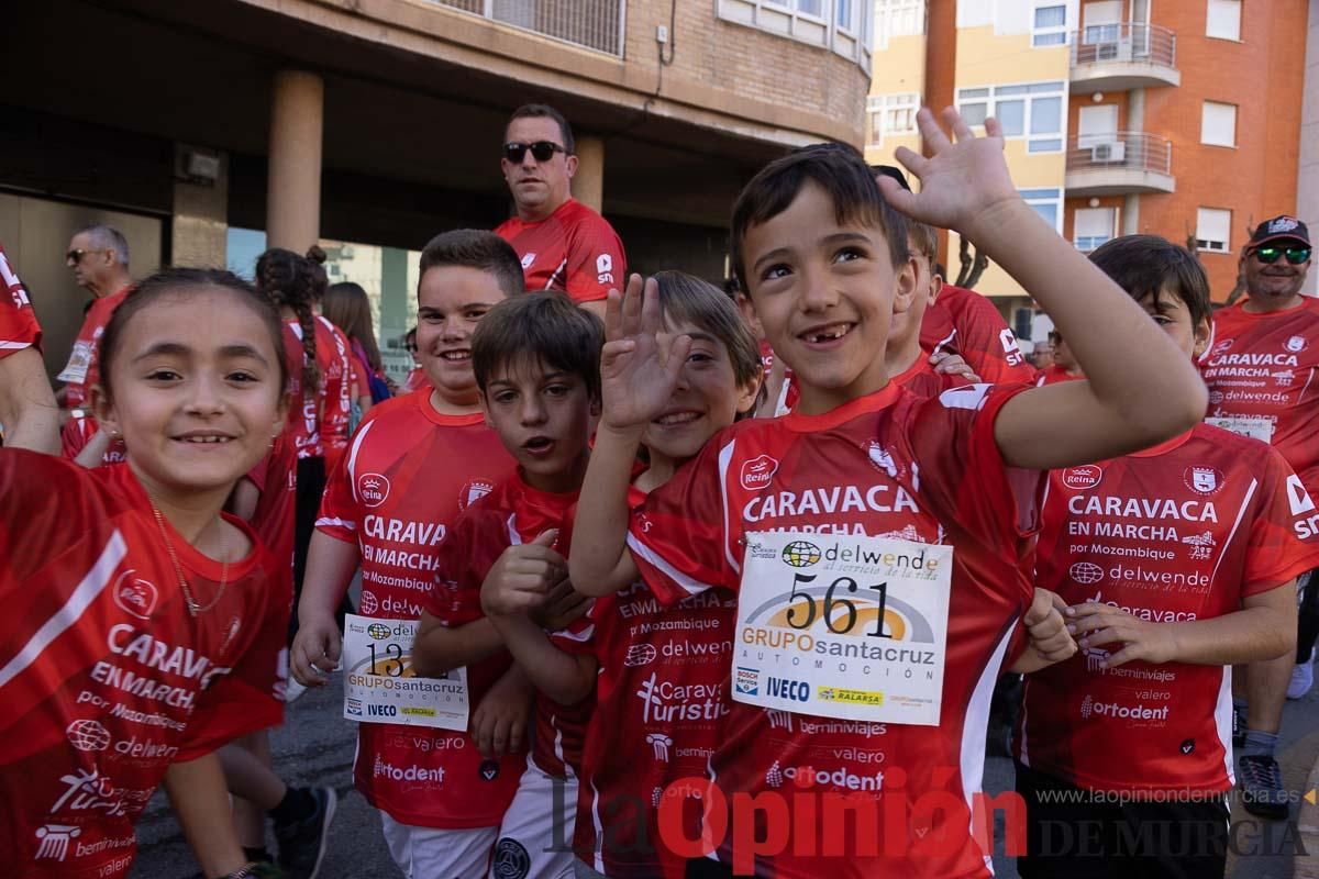 Marcha de la ONG Delwende en Caravaca