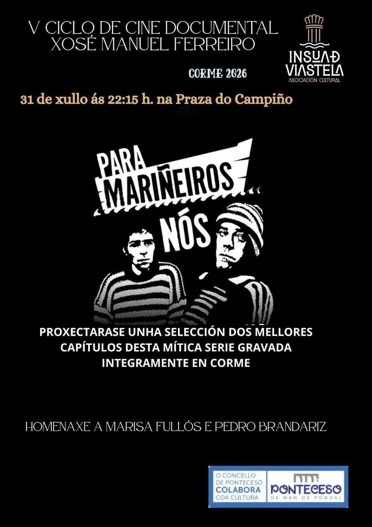 Cartel promocional da proxección.