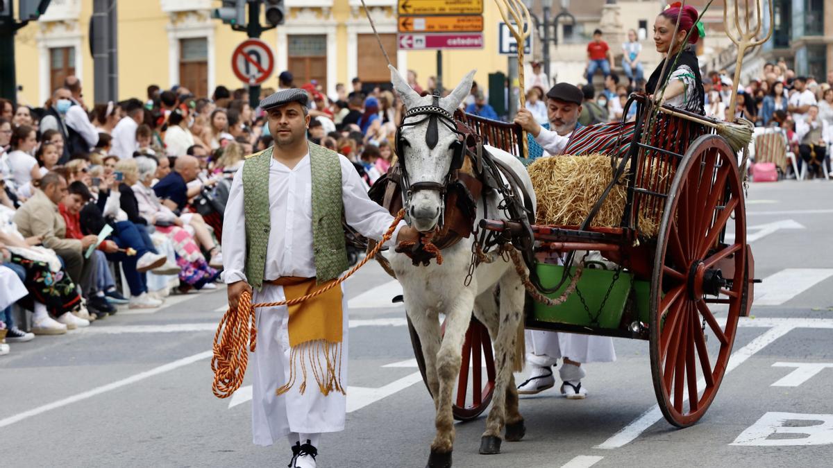 Desfile del Bando de la Huerta, uno de los festivos locales de la capital