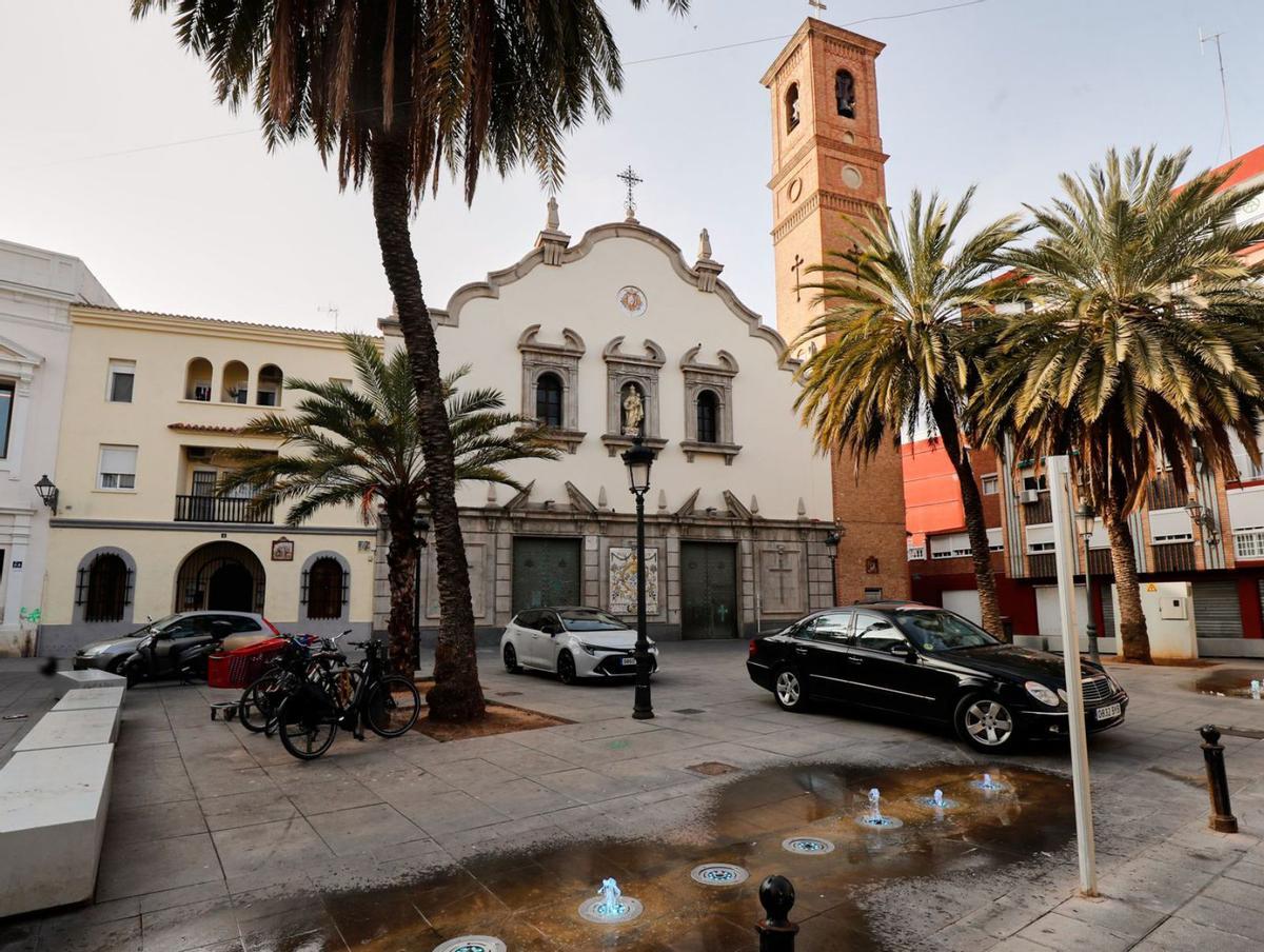 La plaza del Rosario es 
una de las zonas 
rehabilitadas. f.calabuig