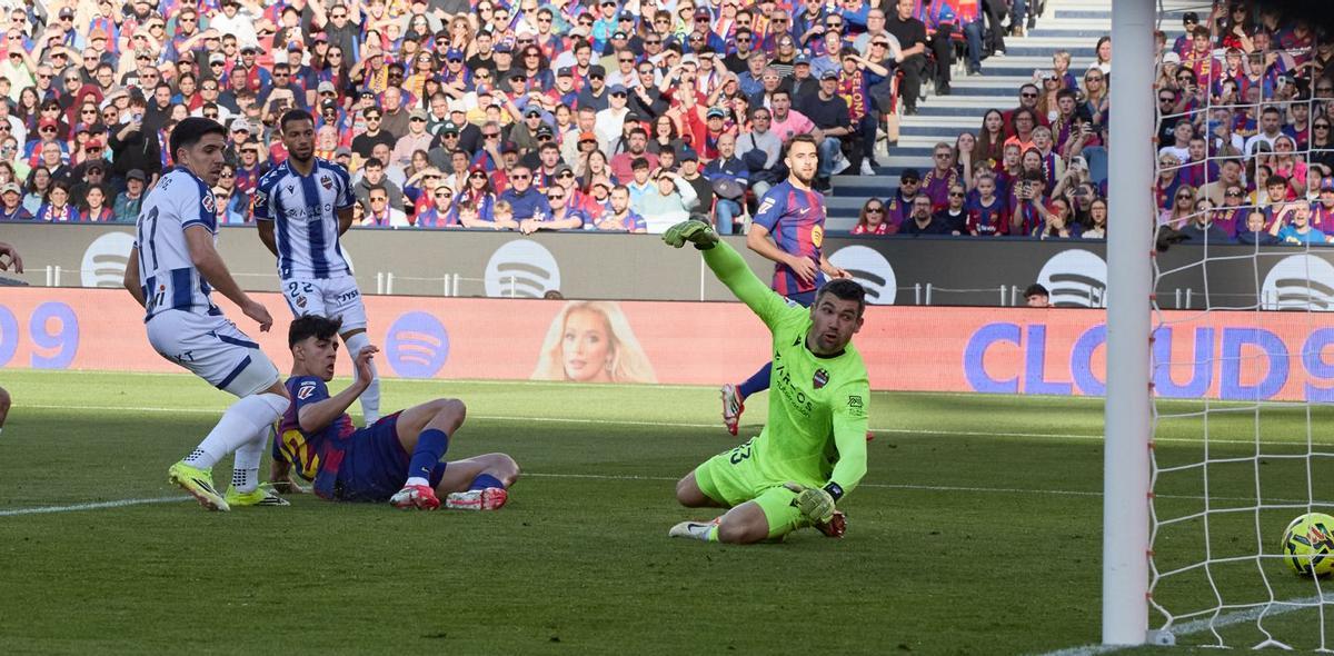 Bernal abrió el marcador ante el Levante